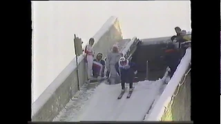 Hroar Stjernen - 108m - Innsbruck 04.01.1987 K109 - Ski Jumping - World Cup - 2nd place