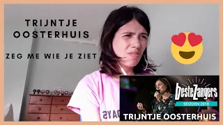 REACTION: Trijntje Oosterhuis - Zeg me wie je ziet | Beste Zangers 2018