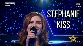 Românii au talent 2021: Stephanie Kiss, aplaudată în picioare de toți jurații! “Ești extraordinară!”