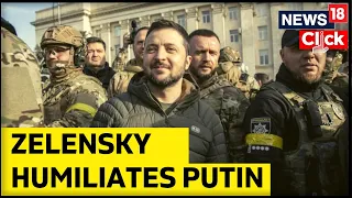 Russia Vs Ukraine War Update | Ukrainians Celebrate Russian Pullout From Kherson | English News