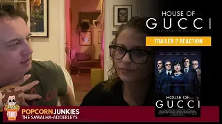 HOUSE OF GUCCI (Official Trailer #2) The Popcorn Junkies Reaction