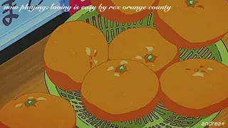 rex orange county 🍊- loving is easy ( slowed )