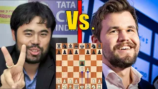 Hikaru Dares to Play the King's Gambit Against Magnus Carlsen!