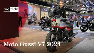 Moto Guzzi V7 2024 | L'intera gamma LIVE da EICMA 2023