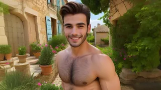 Handsome Guys of Provence, France 4K AI Lookbook