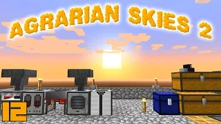 Minecraft Mods Agrarian Skies 2 - CRAZY STORAGE !!! [E12] (Modded Skyblock)