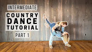 Country Swing Dancing *INTERMEDIATE Tutorial Pt. 1*