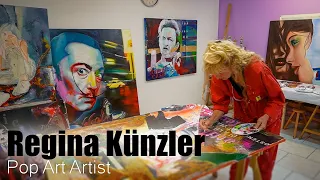 Artist portrait Regina Künzler - Pop Art Artist