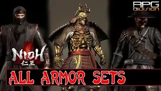 Nioh - All Armor Sets