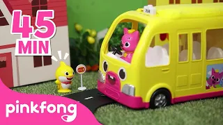 Car Town Special🚌| Car Videos | +Compilation | Pinkfong Songs & Stories for Children