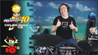 Megaman 10 - Solar Man On Drums!