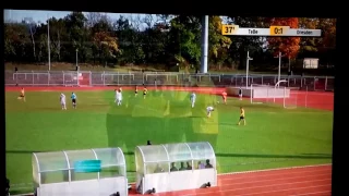 Luka Shubitidze Goal. Junioren Bundeliga-Dynamo Dresden