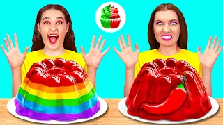 Jelly Cake Decorating Challenge | Funny Challenges by HAHANOM
