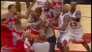 30 Minutes of Rare Old School NBA Heated Moments Part 17