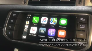 Range Rover Evoque 2015 - Apple carplay and android auto retrofit review