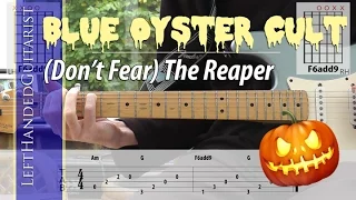 Quick riffs: Don't Fear the Reaper [Blue Oyster Cult] intro guitar lesson