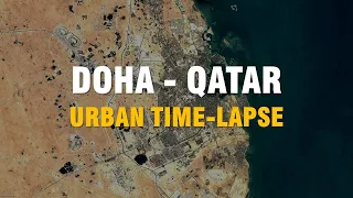 Urban Time Lapse of Doha - Qatar