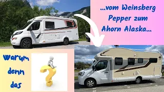 Vom Weinsberg Pepper zum Ahorn Alaska. Unsere Beweggründe...