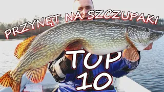 Top 10 przynęt na Szczupaki od Kaszuba - Najlepsze przynęty na szczupaka || Szczupaki 2022