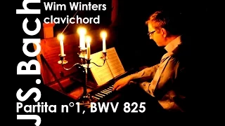 J.S.Bach :: Partita n°I, BWV 825 :: Wim Winters, clavichord
