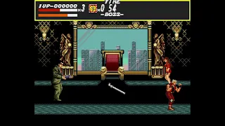 Гайд как насаживать боссов на бутылку в Streets of Rage