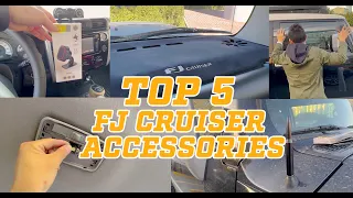 FJ CRUISER TOP 5 ACCESSORIES