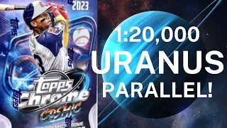 MASSIVE HIT!!!  2023 Topps Chrome Cosmic Baseball Card Review (Mike Trout URANUS) 🚀