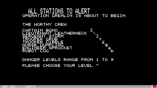 Operation Gremlin PROBLEM UK 1983 File 1 of 4 TANGERINE ORIC 1 ATMOS PRAVETZ 8D STRATOS IQ64 TELESTR