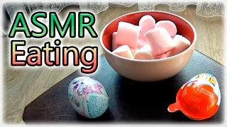 АСМР Сладости, Шёпот, Жевание , Шелест/ ASMR Eating whisper