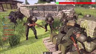 Germans Vs Allies! Arma 3 PvP 80 Person One Life WW2 OFCRA Op