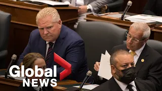 Ontario throne speech: Doug Ford presents government agenda, reintroduces budget | FULL