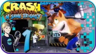 Crash Bandicoot N. Sane Trilogy PS4 Remaster Walkthrough - Part 1: N. Sanely Hyped!