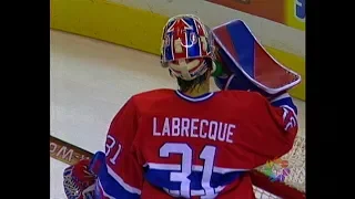 1995-96 Canadiens vs Capitals (Labrecque's only NHL start)