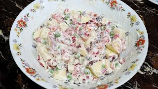 Authentic Russian Salad recipe by EN | How to Make Russian Salad At Home.
