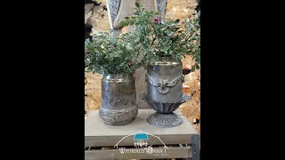 Repurposing Candle Jars with IOD Moulds