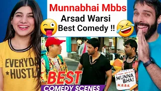 Comedy Scenes From Munna Bhai M.B.B.S | Sanjay Dutt, Arshad Warsi Reaction video