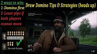 Red Dead Redemption 2 draw domino heads up tips & strategies