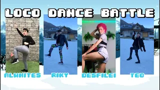 LOCO DANCE BATTLE! Alwhites VS Desfilei VS Riky&Teo (Coreografia Oficial)