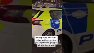 Police parking illegally