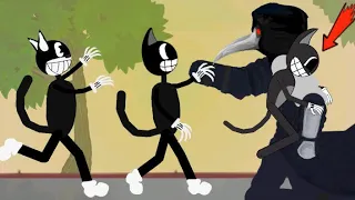 Scp 049 Take Care A Cartoon Cat Babies | Cartoon Dog (DC2 Animation)