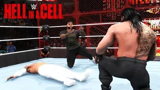 WWE 2K20 SIMULATION: Roman Reigns vs Jey Uso | Hell in a Cell 2020 HIGHLIGHTS