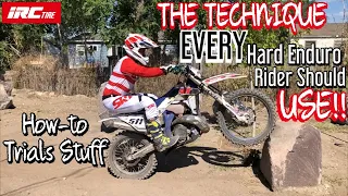 The Technique EVERY Hard Enduro Rider Should USE!! How To, Trials-Stuff!