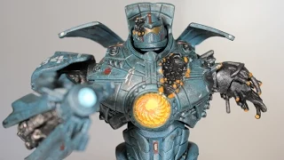 NECA Pacific Rim GIPSY DANGER Anchorage Attack figure review