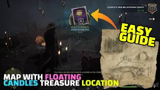 Map With Floating Candles Treasure Location Ghost of Our Love - Hogwarts Legacy Guide