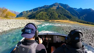 She only needs one inch. Mini Jet Boating - Wanaka