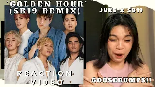 Reacting to JVKE x SB19 golden hour (SB19 Remix) | SHYNE FELIZARDO