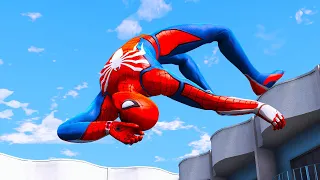 GTA 5 SPIDERMAN Ragdolls Compilation Episode 07 (Euphoria Physics Showcase)