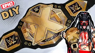How to make WWE NXT Championship belt | Making WWE NXT Championship belt | NXT championship |