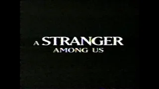 A Stranger Among Us (1992) TV Spot Trailer