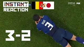 2018 World Cup - Belgium vs Japan 3-2 Round of 16 - Instant Match Reaction